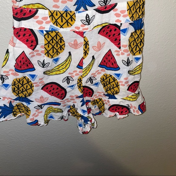 Asos Glamorous Fruit Printed Ruffle Romper - Picture 6 of 9